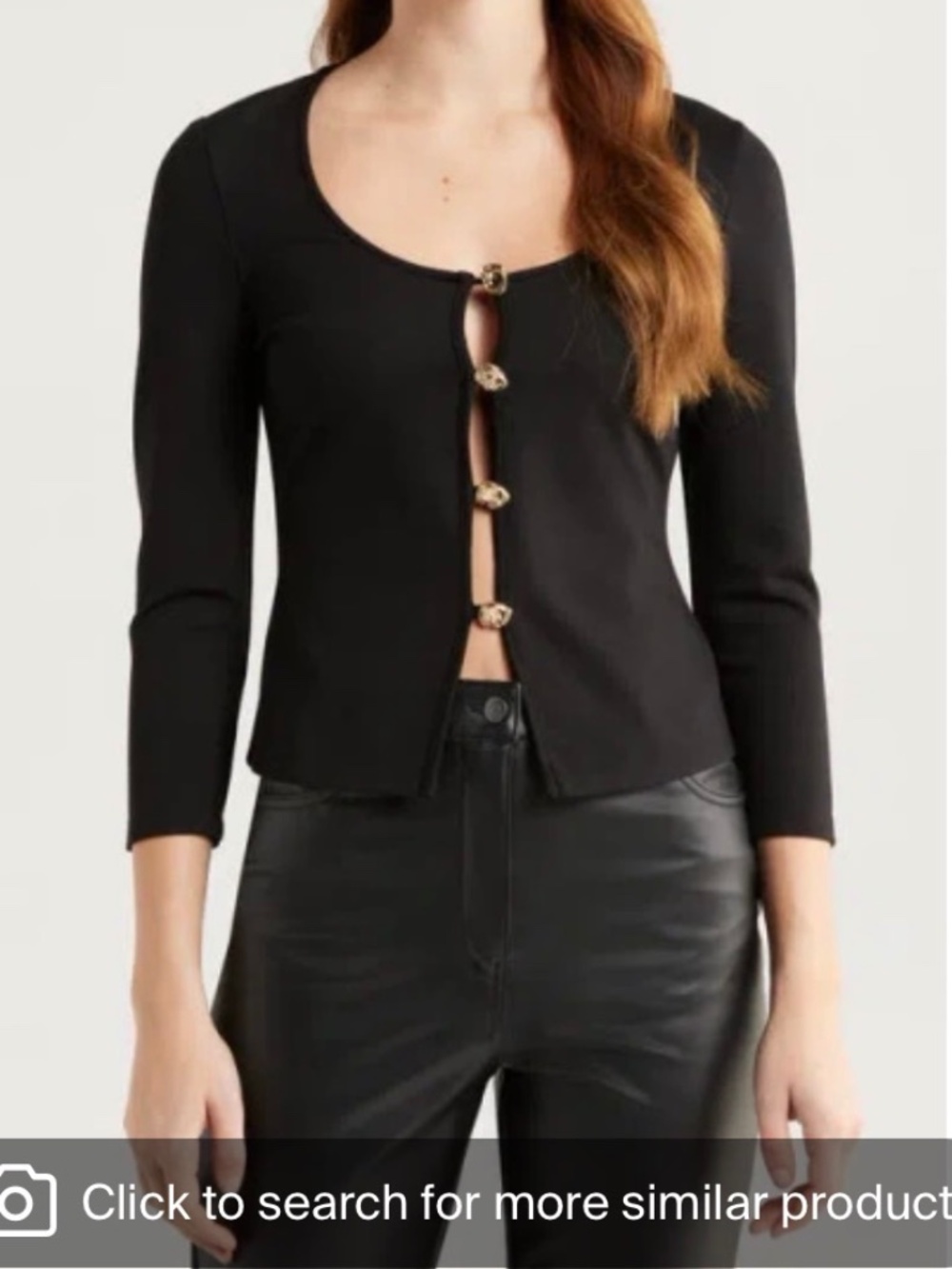 Reformation Owen knit top